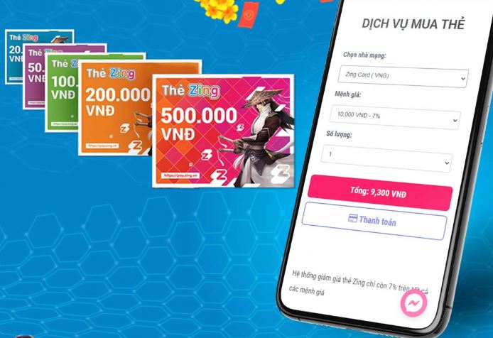 dịch vụ bán thẻ cào online