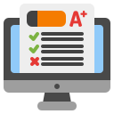 Online result delivery